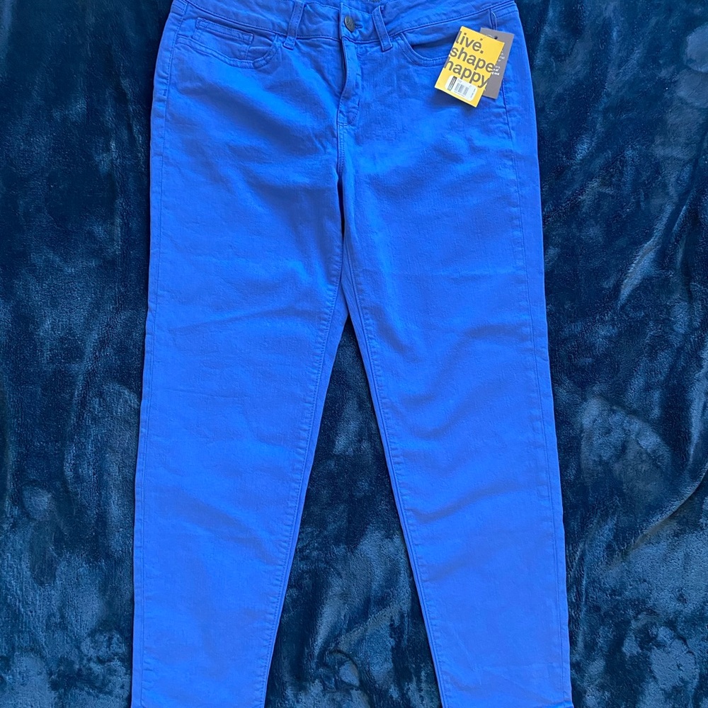 Yummie by Heather Thomson “Skimmer” jeans in Ultramarine